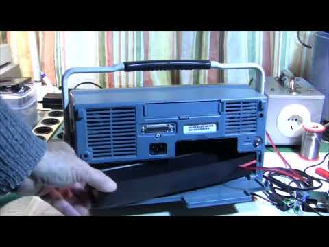 Tektronix TDS Oscilloscope Battery Fix