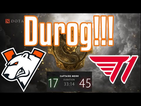 DUROG!!! VIRTUS.PRO vs T1 | The International 2021 | Group stage Game 2 Highlights