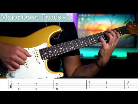 Open Triads Etude N°1 - C shapes