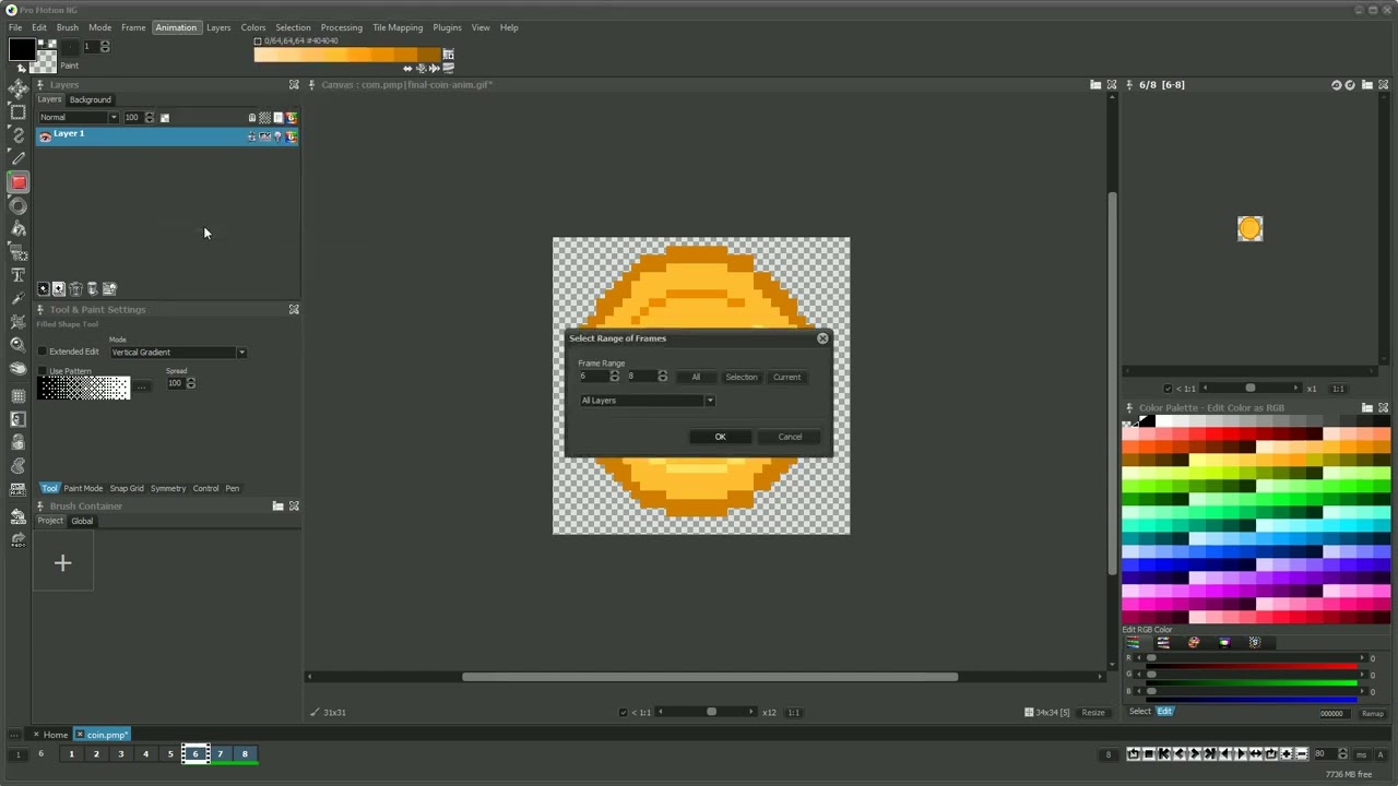 Animate with texture mapping system