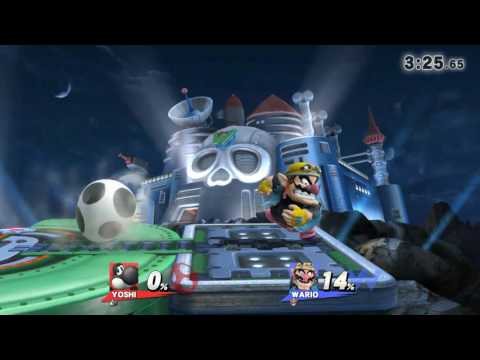 Super Smash Bros Wii U - For Glory - Yoshi (me) vs Wario