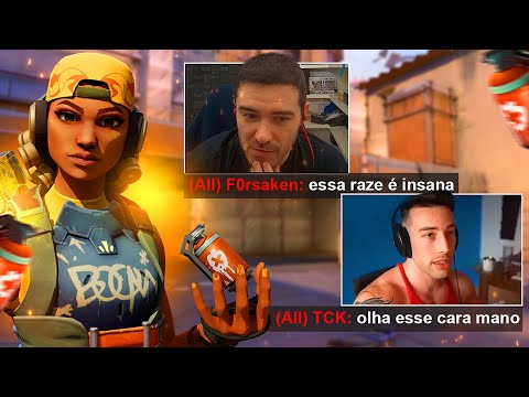 Streamers Tilt Against the Best Raze in Brazil 💣 (Only Dirty Play)