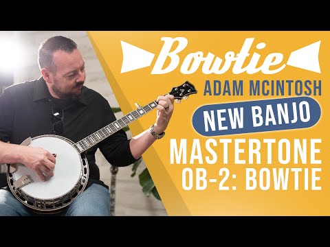 Gold Tone OB-2 "Bowtie" Mastertone 5-String Bluegrass Banjo w/ Case image 12