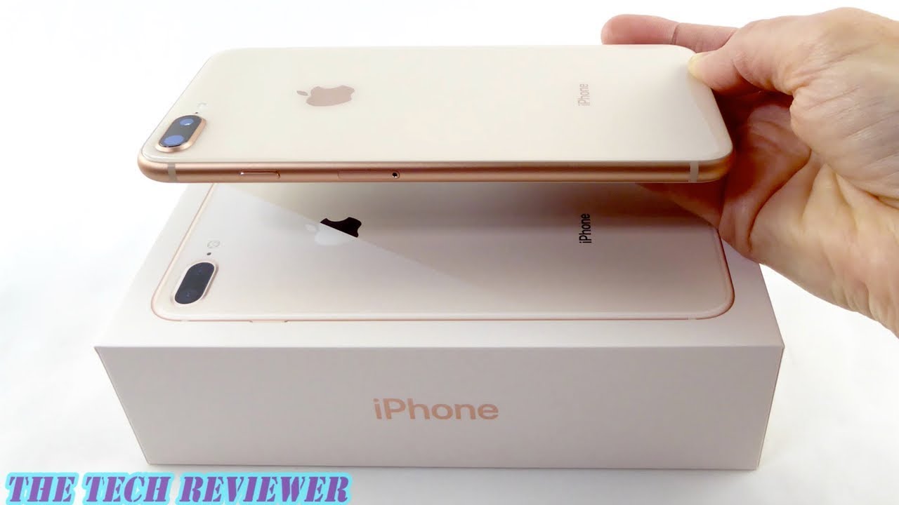 Unboxing my iPhone 8 Plus: Go for the Gold!