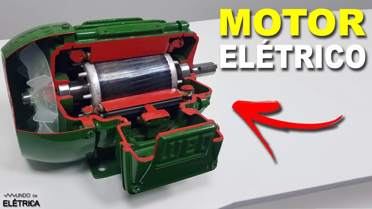 MOTOR elétrico - Como FUNCIONA um motor TRIFÁSICO?