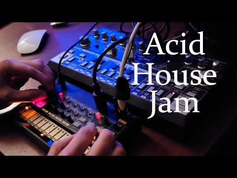 Volca beats + Behringer TD3 - 303 acid house jam