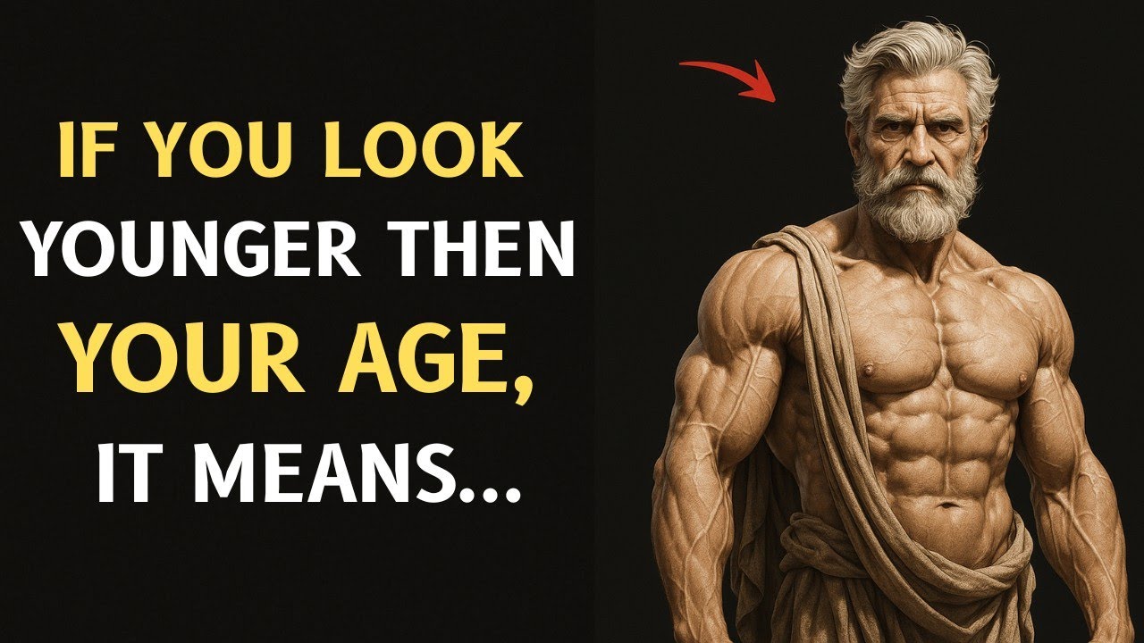 7 Hidden Reasons Why You Look Younger Than Your Age | Stoic Philosophy