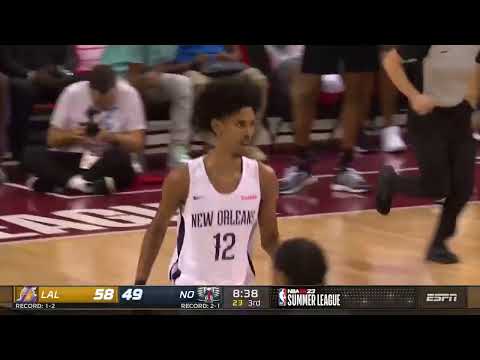 The block from Tyrique Jones at one end & the pass from Jared Harper !