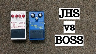 JHS vs BOSS: Boss JB-2 Angry Driver vs Boss BD-2 Blues Driver Comparison (JB2 vs BD2)