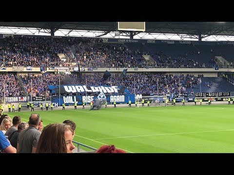 KFC Uerdingen - SV Waldhof Mannheim Aufstiegsrelegation 2018 ULTRAS MANNHEIM support UHD 60fps