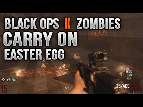 Black Ops 2 Zombies Easter Egg Full song "Carry On" by Kevin Sherwood (Carrion)