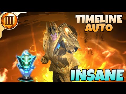 THE PVP GOD..!! OBSIDIAN THANOS IS OP..!!  TIMELINE AUTO TEST