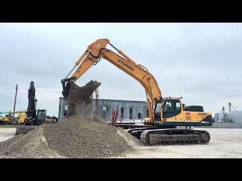 Hyundai Robex 430 LC-9A, экскаваторы
