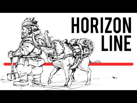 How to Draw Above and Below Eye Level