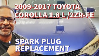 2009-2017 Toyota Corolla 1.8 LITER, 1.8L, 2ZR-FE, BAD Spark Plugs and coils