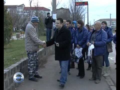 Deputatul Dugulescu - In mijlocul cetatenilor