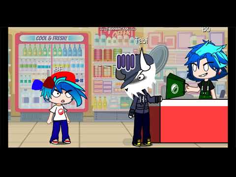 Tabi Encounters Big Bro And Boyfriend ( Fnf Animation Comic)   (Gacha Nox)