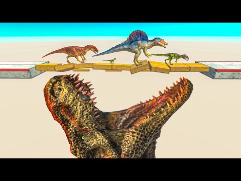 BRIDGE OF DEATH Championship Carnivore Vs Herbivore ► Animal Revolt Battle Simulator