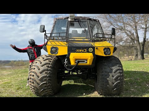 Newest huge ATV Enwix - great for long expeditions!