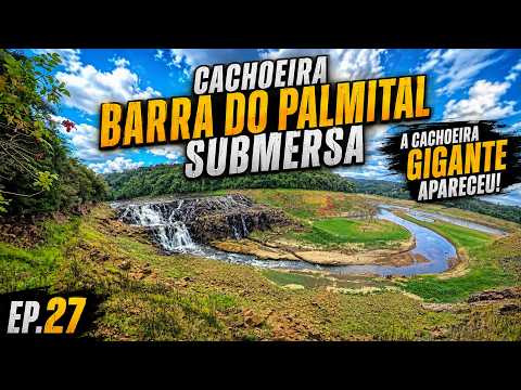 Cachoeira Barra do Palmital Submersa | União da Vitória - PR | Cruz Machado - PR