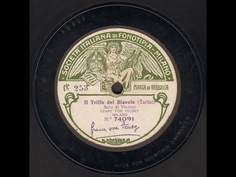 Franz von Vecsey - Fonotipia 74091-70492 (1911)