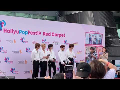 190525 Nu’est at HallyupopFest Red Carpet