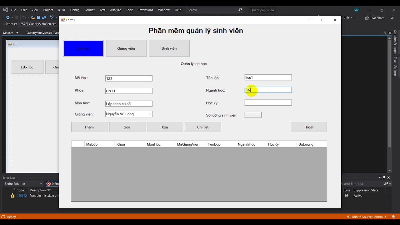 Quản lý sinh viên C# - Đồ án tốt nghiệp - Thiết kế website