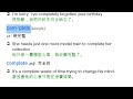 completely: 完全地, complete, 使完整, 完整的 | 龍騰Book2 Lesson5 (含課文的講解) | 均一教育平台