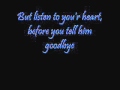 Roxette - Listen to your heart (lyrics) 