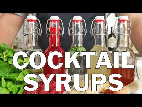 5 Cocktail Syrups That Will Transform Your Drinks