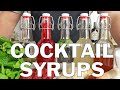 5 X Essential Syrups For Making Cocktails
