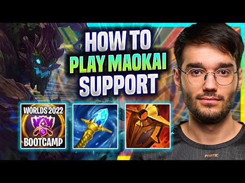 LEARN HOW TO PLAY MAOKAI SUPPORT LIKE A PRO! - FNC Hylissang Plays Maokai Support vs Nautilus! |