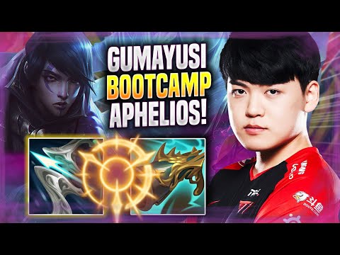 GUMAYUSI IS A MONSTER WITH APHELIOS IN KOREA BOOTCAMP! - T1 Gumayusi Plays Aphelios ADC vs Jhin!