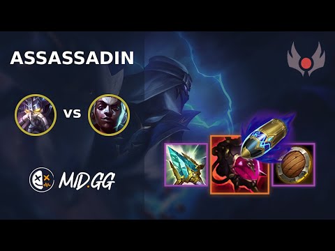 MID.GG: [ Assassadin ] Kassadin MID vs Ekko | NA GRANDMASTER | LOL Season 2025
