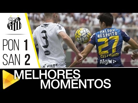 Ponte Preta 1 x 2 Santos | MELHORES MOMENTOS | Brasileirão (06/11/16)