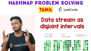 YouTube video 'Data Stream as Disjoint Intervals | Leetcode | Coding in tamil | Programming in tamil | Set | C++'