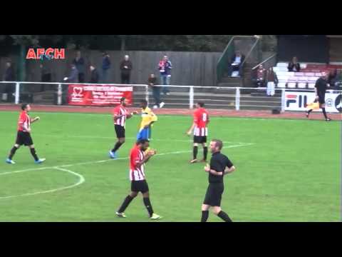 AFC Hornchurch 6 Wealdstone 1 - FA Cup (12 Oct 13) - Bourne goal