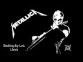 Metallica -Backing Enter sandman (drums,vocal,bass)