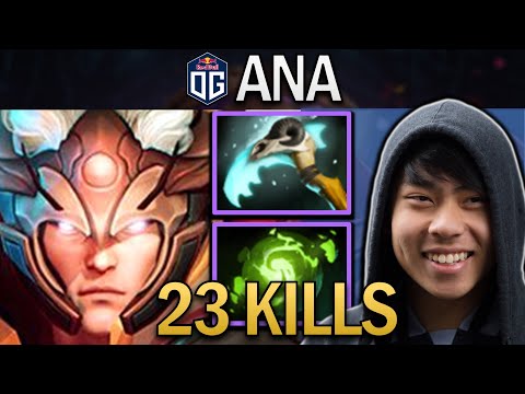 OG.ANA SMURF INVOKER WITH 23 KILLS & 890 XPM - ROAD TO TI11 DOTA 2