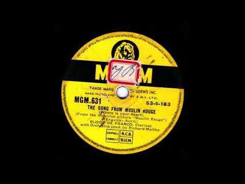 Buddy DeFranco ‎- The song from Moulin Rouge (1953)