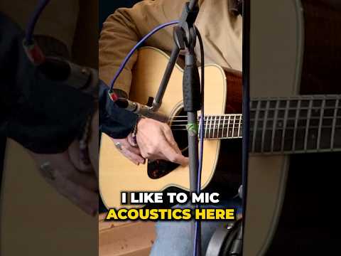 Mic Positions On Acoustic Guitars