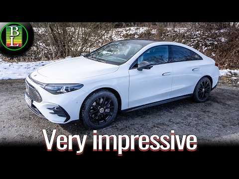 🚗 Mercedes CLA 250+ 130 km/h (81mph) Range Test – Real Highway Efficiency with 85 kWh (Winter Tires)