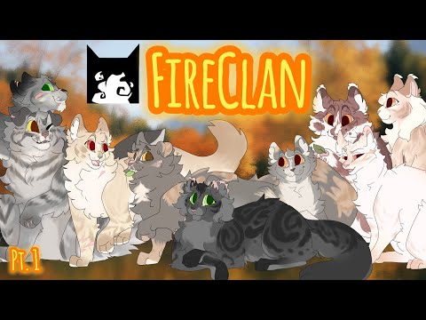 [Lets Art] Old Warriors Clan Redraw | 🔥 FireClan  Pt.1 🔥