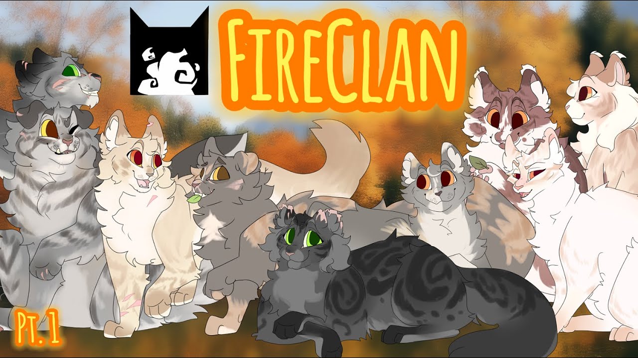 [Lets Art] Old Warriors Clan Redraw | 🔥 FireClan  Pt.1 🔥