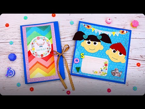 Art and Craft Scrapbook Part 1- Easy ways to make scrapbook for school/College/NTT project