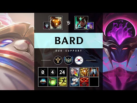 Bard Support vs Karma - KR Challenger Patch 25.17