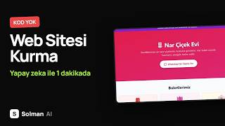 Yapay Zeka ile Web Sitesi Nasıl Kurulur? (Ücretsiz, Kod Yazmadan)