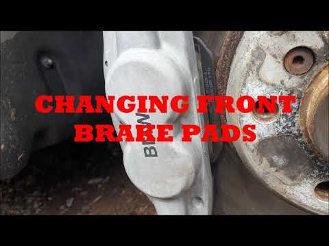 BMW F Series - How to DIY Change Front Brake Pads (F30 F31 F32 F33 F34 F35 F36)