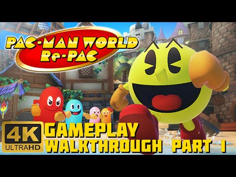 Pac-Man World Re-Pac Gameplay Part 1 (4K Ultra HD)
