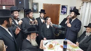 מקהלת יחד, ירמיה דמן והילד פולק ריגשו את הגר"ח קנייבסקי | Yachad Choir Sings For Rav Kanievsky